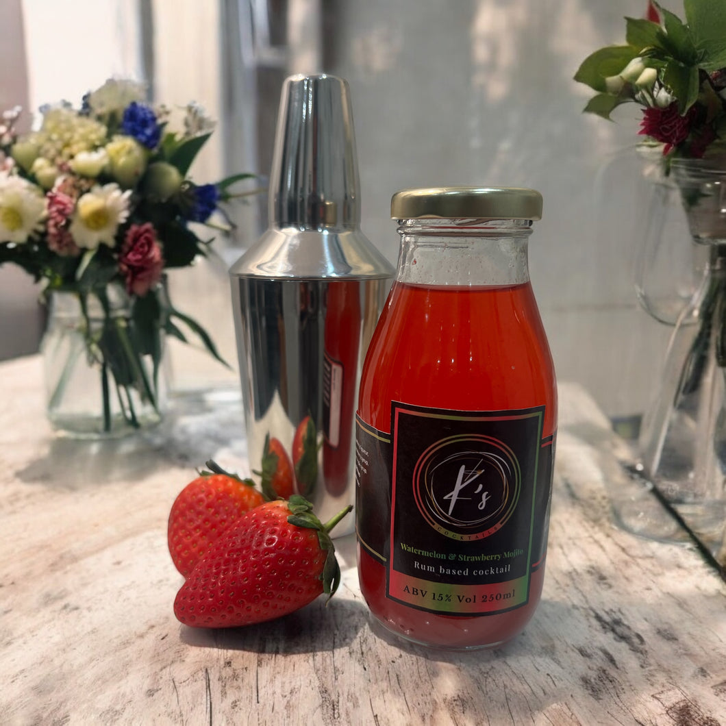 The Watermelon & Strawberry Mojito Mini Set