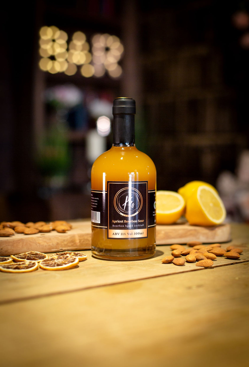 Apricot Bourbon Sour